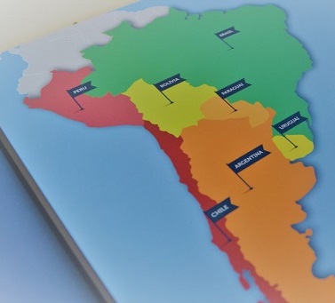 Mapa IV Assembleia da Região América Sul
